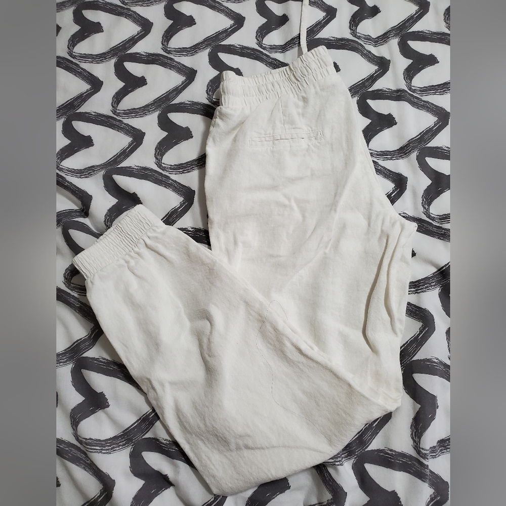 Linen/Rayon blend pants
